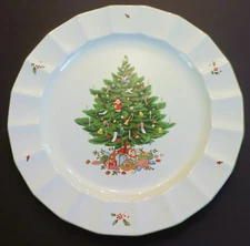 Studio Nova Holiday Season NY 102 Christmas Hostess Platter Cookie Plate, 12"