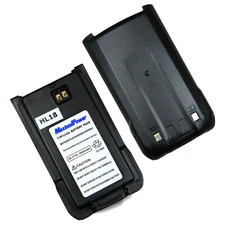 MaximalPower Battery for HYTERA HYT BL1719 TC-510,TC-585,TC-500S Radios (2 PK)