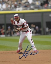 Leury Garcia Autographed Signed 8x10 Photo - MLB White Sox Rangers Braves  w/COA