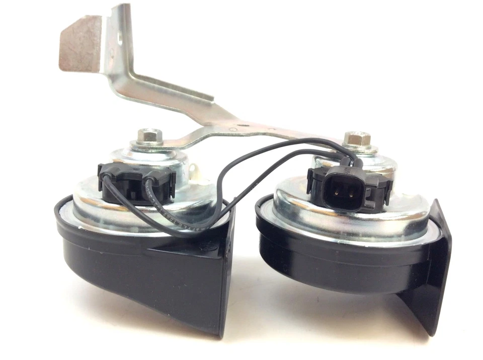 Bocina eléctrica Ford Transit Connect 14-18 doble nota alta baja con soporte nueva OEM Foto 3 de 4