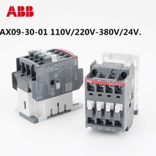 ABB AC contactor AX09-30-01 110V/220V-380V/24V.