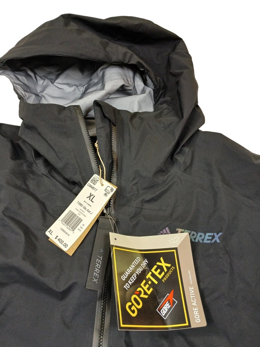 Adidas Terrex Myshelter Gore-Tex GTX Rain Coat Jacket Men's Adidas Terrex Myshelter Gore-Tex GTX Rain Coat Jacket Men's
