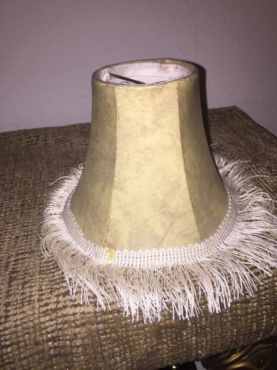 Bell lamp shade with cheap fringe