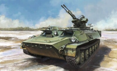 Trumpeter 1/35 MT-LB with zu-23-2  #09618 #9618   New Rel. Listed in USA 