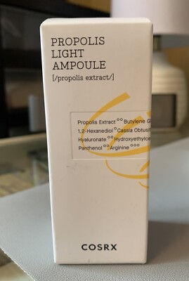 NEW Factory Sealed COSRX Propolis Light Ampoule 30ml / 1.01 fl oz NIB Full Size