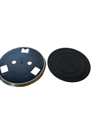Slipmat platenspeler 12 inch anti-vibratie anti-statische siliconen pad