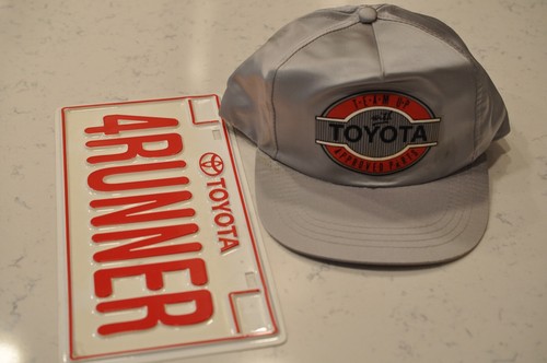 Vintage Toyota 4Runner Hat Silk Satin 