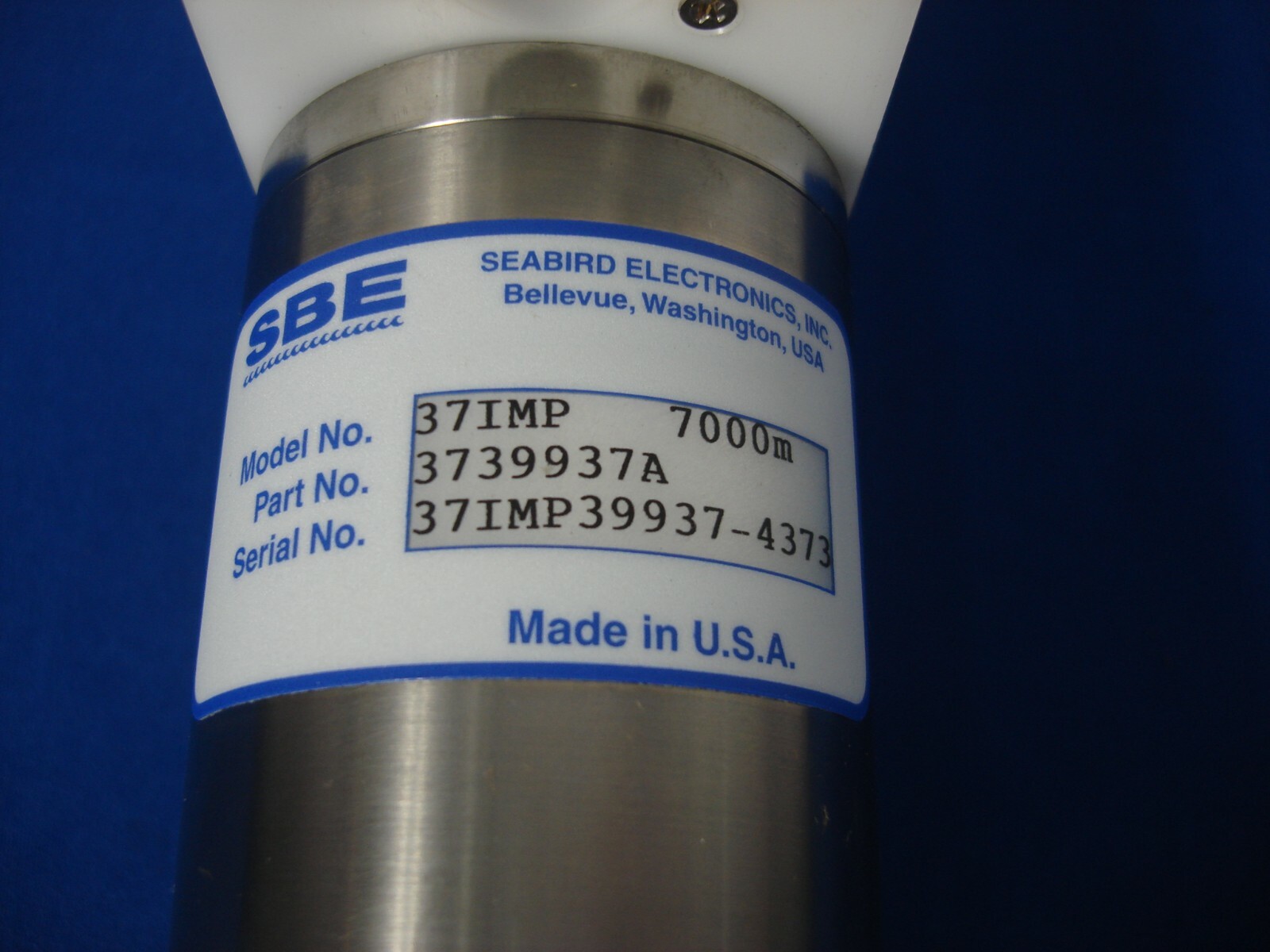 Lot of 7 Sea Bird SBE 37IMP 39937A Conductivity Temperature Recorder 7,000 METER