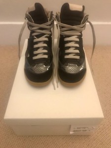 maison margiela cut out sneakers