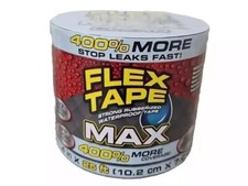 FLEX SEAL Family Products MAX Waterproof Repair Tape - Clear - Size: 4"  25'