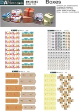 DANmodels DM 35215 - accessories for dioramas - boxes 1/35