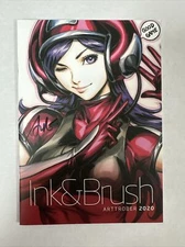 ARTGERM INK&BRUSH ARTTROBER SKETCHBOOK 2020  - SIGNED