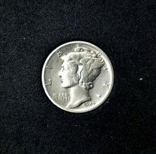 1942-S Mercury Dime 90% Silver XF Extra Fine Combined Shipping !