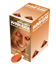 Wink Ease Ultra Gold Disposable UV Eye Protection, Sunbed Goggles, 250 Pair Roll