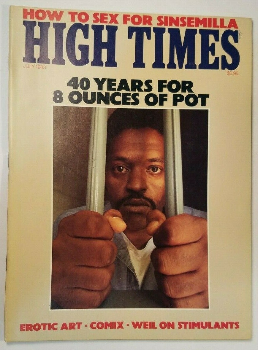HIGH TIMES EROTIC ART COMIX VINTAGE JULY 1983 MARIJUANA