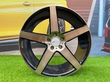 4 x 19 Inch 5x108 Velsen 532 Style Black+Bronze Wheels: Fits For Volvo