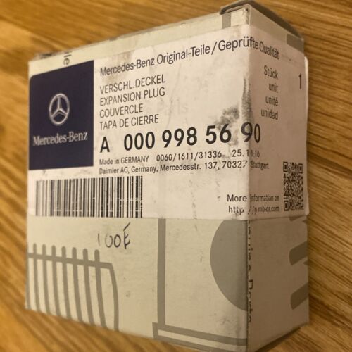 Enchufe de expansión del árbol de levas del motor original Mercedes-Benz A 000 998 56 90 - Imagen 3 de 5