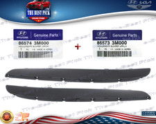 Genuine Bumper Trim For 09-2013 Hyundai Genesis Sedans Set Of 2 Front Lh Rh Genuine Bumper Trim For 09-2013 Hyundai Genesis Sedans Set Of 2 Front Lh Rh