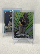 2023 Bowman Draft Stained Glass Dillon Head BGA-12 San Diego Padres Plus 1