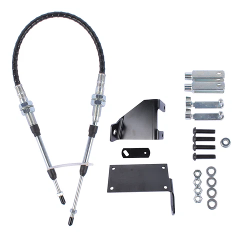 Transfer Case Cable Shift Linkage Upgrade Heavy Duty for 97-06 Jeep Wrangler TJ - Foto 7 di 12