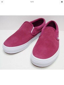 vans slip on dry rose