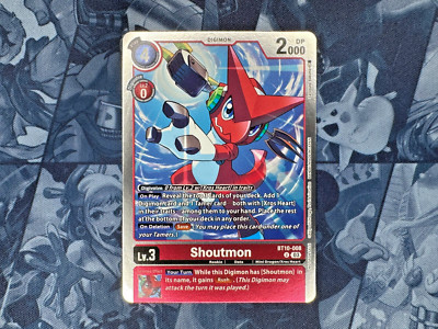 Digimon - Shoutmon - BT10-008 - Winner Pack Exceed Apocalypse - Alt Art Promo