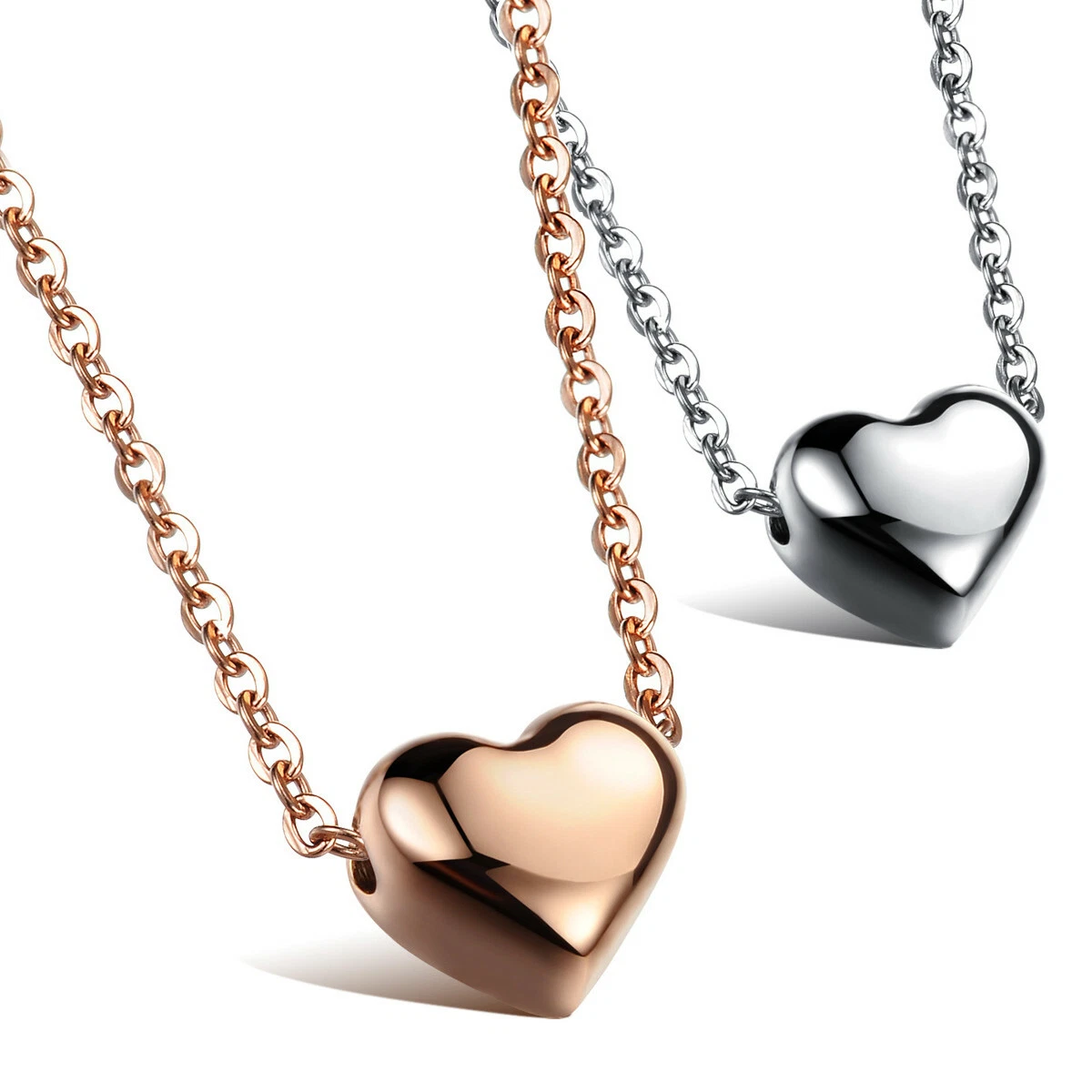 Lange Rose Couture Halskette Roségold und Diamanten