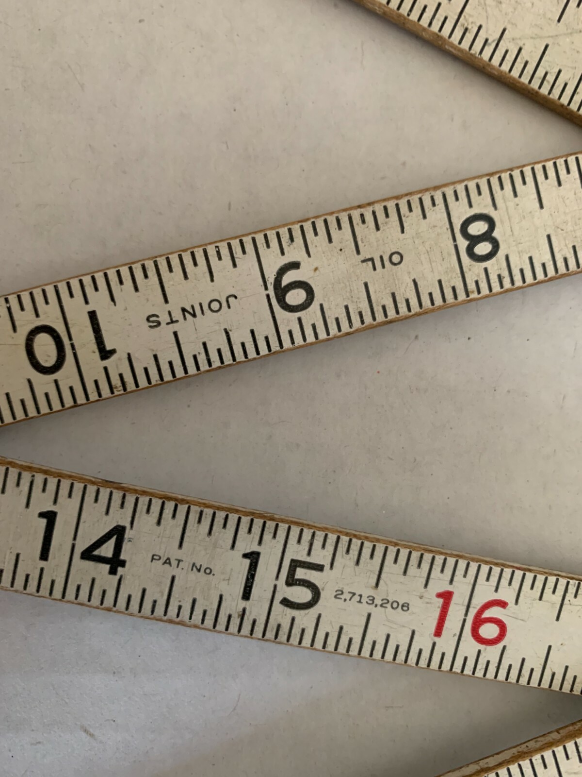 Lufkin Rigid 72 Inch Ruler Vintage 72