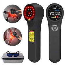 Medical Grade Cold Laser Therapy LLLT Device 24 Diodes NIR Light For Pain Relief