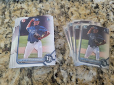 Trevor Martin 30 Ct Lot Baseball Card Lot Tampa Rays Bowman Topps
