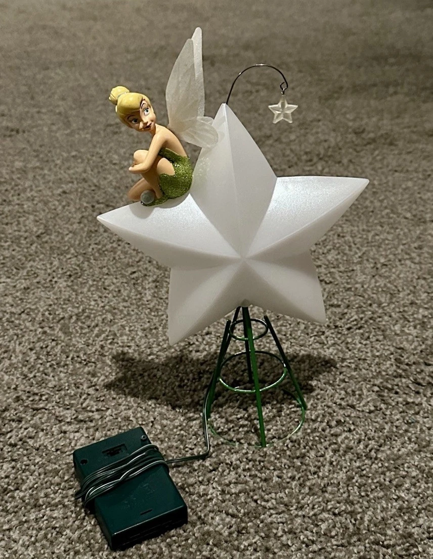 Tinkerbell Tree Topper In other Disney Holiday Collectibles (1968