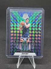 2024-25 Panini Mosaic - Elevate Zach Edey #12 Green Mosaic Prizm