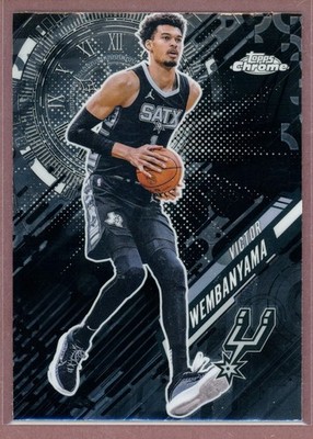 2025-26 Topps Chrome Go Time #11 Victor Wembanyama (Spurs)
