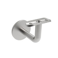 Handlaufhalter Edelstahl V2A Wandhalter M8 Rundrohr 42,4Mm Aisi 304 Geschliffen