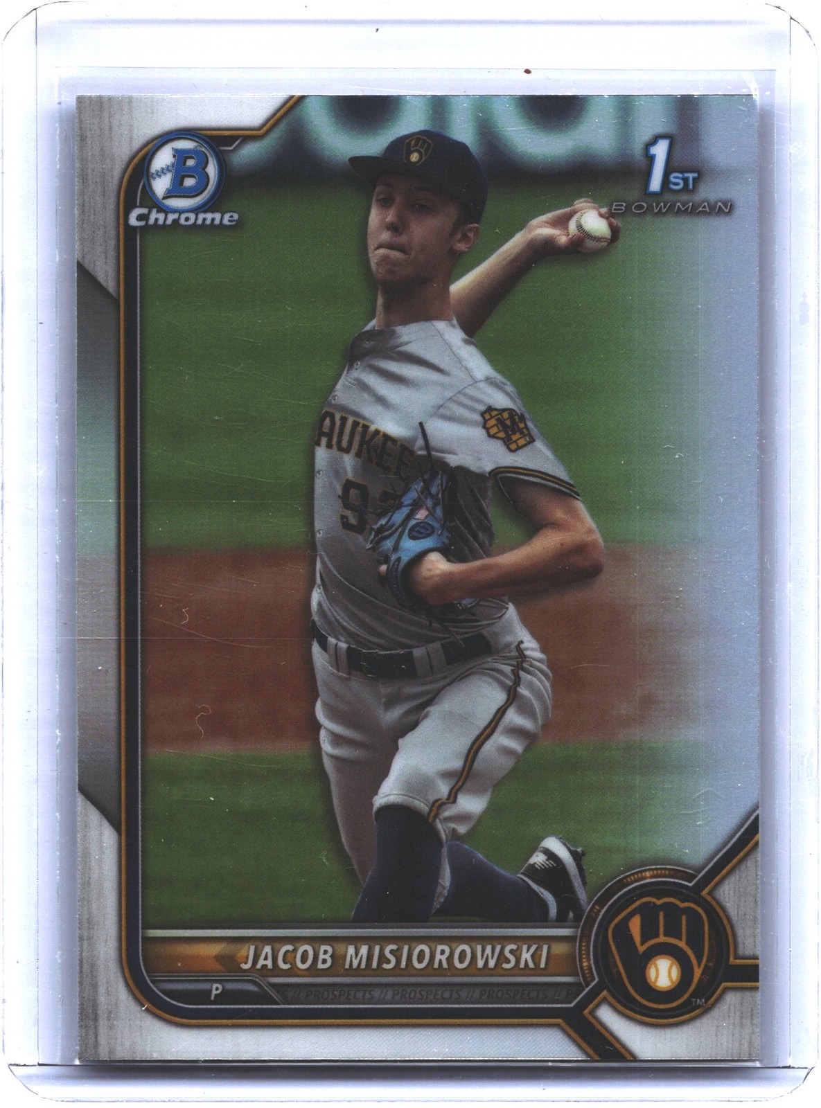 2022 Bowman Draft Jacob Misiorowski Chrome Refractor #BDC-132