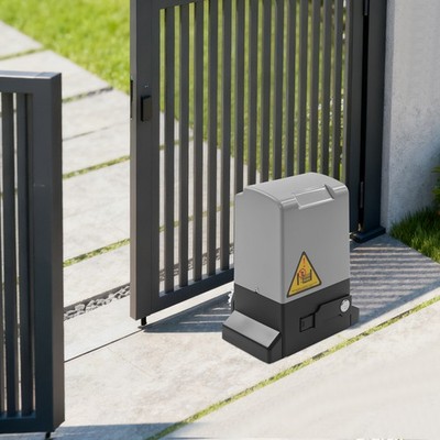 1800kg Automatic Sliding Gate Opener Motor Remotes Control Gate Opener 3968lbs