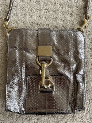 Jimmy Choo Snakeskin Vintage Crossbody Purse