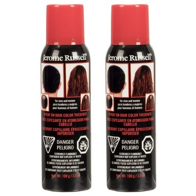(2 PACKS) Jerome Russell Hair Color Thickener 3.5 oz (Choose from 5 colors)