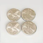 United States Mint 2023 American Silver Eagle $1 1 oz .999 Silver Lot of 4