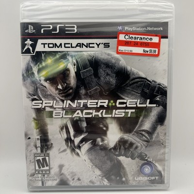 Tom Clancy's Splinter Cell Blacklist (Sony PlayStation 3 / PS3) NEW Sealed