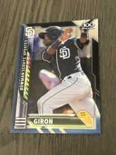 2016 Bowman Chrome Scout's Top 100 Updates Blue Refractor /150 RUDDY GIRON