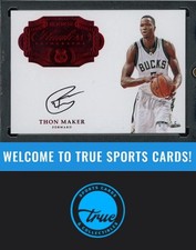 2016-17 Panini Flawless #RA-TM Thon Maker Ruby Auto 7/15