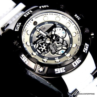 Mens Invicta Star Wars Stormtrooper 52mm Chronograph Limited Edition Watch New
