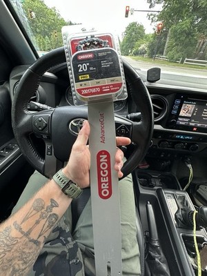 The Oregon 20'' Chainsaw Bar & B70 Chain Combo