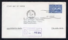 CANADA Stamps 1951 FDC Cover; $1 Fisheries; Registered to Hospital; Newfoundland