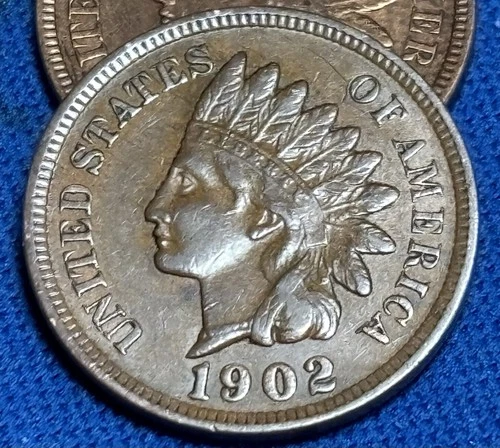 Very Rare Gorgeous XF 1902 American Classic 🇺🇸 US Indian Head Cent