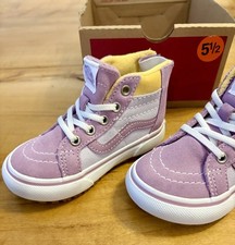 Vans Kids/youth MTE Sk8-Hi Zip Shoes Purple Size 5.5