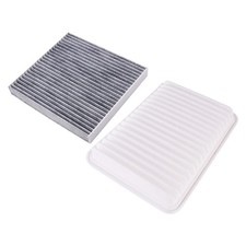 Engine Air Filter &Cabin Air Filter Set Fit for Toyota Tacoma 2.7L 2005-2022 y1