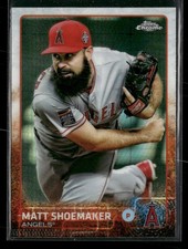 2015 Topps Chrome #75 Matt Shoemaker Prism Refractor
