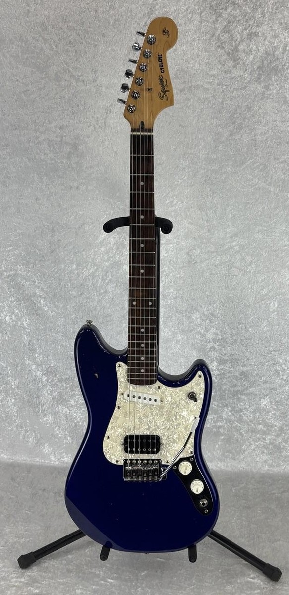 Squier Cyclone electric guitar in blue finish | eBay